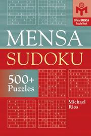 Cover of: Mensa Sudoku by Michael Rios