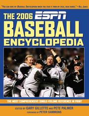Cover of: The 2006 ESPN Baseball Encyclopedia (Espn Baseball Encyclopedia) | 