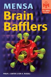 Cover of: Mensa Brain Bafflers by Philip J. Carter, Kenneth A. Russell