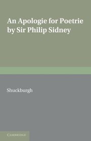 Cover of: An Apologie For Poetrie By Sir Philip Sidney