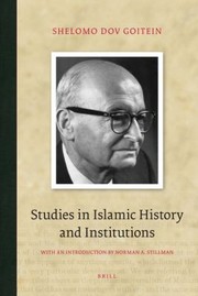 Cover of: Studies In Islamic History And Institutions by 