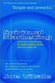 Cover of: Spiritual Marketing by Joe Vitale