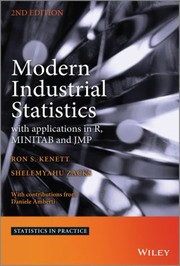Cover of: Modern Industrial Statistics With Applications In R Minitab And Jmp