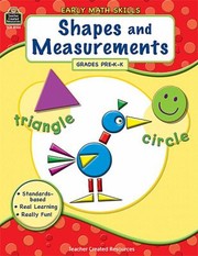 Cover of: Shapes And Measurements Prekk