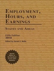 Cover of: Employment Hours And Earnings States And Areas