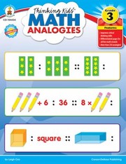 Cover of: Thinking Kids Math Analogies Grade 3