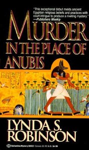 Cover of: Murder In The Place Of Anubis by 
