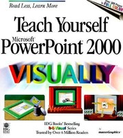 Cover of: Teach Yourself Microsoft Powerpoint 2000 Visually by 