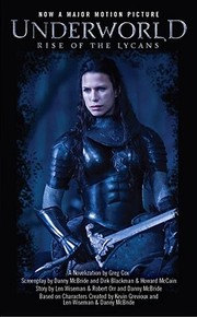 Cover of: Underworld Rise Of The Lycans A Novelization