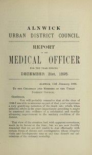 Cover of: [Report 1895]