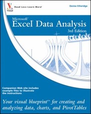 Cover of: Excel Data Analysis Your Visual Blueprint For Creating And Analyzing Data Charts And Pivottables