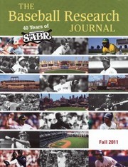 Cover of: Baseball Research Journal