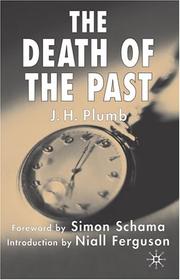 The death of the past by J. H. Plumb