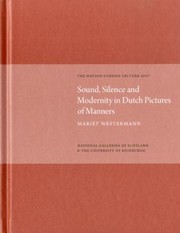 Cover of: Sound Silence And Modernity In Dutch Pictures Of Manners