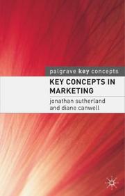 Cover of: Key Concepts in Marketing (Palgrave Key Concepts)
