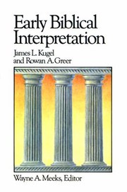 Cover of: Early Biblical Interpretation by 