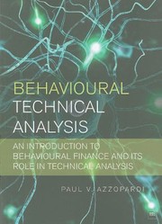Cover of: Behavioural Technical Analysis by 