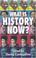 Cover of: What Is History Now?