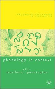 Cover of: Phonology in Context (Palgrave Advances)
