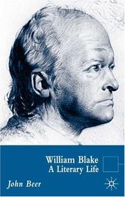 Cover of: William Blake: a literary life