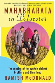 Cover of: Mahabharata In Polyester The Making Of The Worlds Richest Brothers And Their Feud