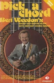 Cover of: Bert Wedons Pick a Chord