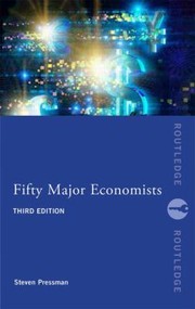 Cover of: Fifty Major Economists by 