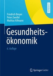 Cover of: Gesundheitskonomik