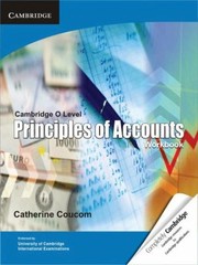 Cover of: Cambridge O Level Principles Of Accounts Workbook