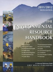The Environmental Resource Handbook by Grey House Publishing
