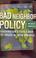 Cover of: Bad Neighbor Policy