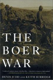 Cover of: The Boer War by Denis Judd