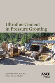 Cover of: Ultrafine Cement In Pressure Grouting by 