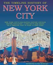 Cover of: The timeline history of New York City