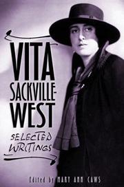 Cover of: Vita Sackville-West: Selected Writings