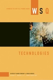 Cover of: Technologies Wsq Springsummer 2009 by 