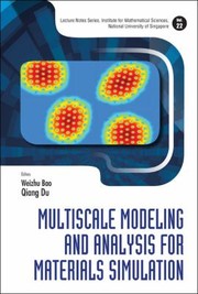 Cover of: Multiscale Modeling And Analysis For Materials Simulation