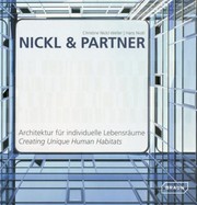 Nickl Partner Architektur Fr Individuelle Lebensrume Creating Unique Human Habitats cover