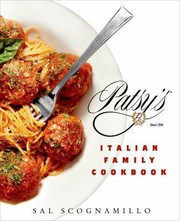 Cover of: Patsys Italian Family Cookbook by 