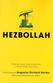Hezbollah A Short History by Augustus Richard Norton