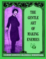 Cover of: The Gentle Art Of Making Enemies With An Introd By Alfred Werner by 