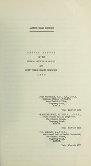 Cover of: [Report 1960]