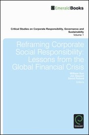 Cover of: Reframing Corporate Social Responsibility Lessons From The Global Financial Crisis