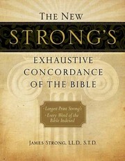 Cover of: New Strongs Exhaustive Concordance Of The Bible Large Print Special Promo