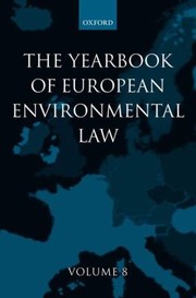 Cover of: The Yearbook Of European Environmental Law by 