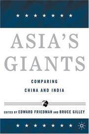 Cover of: Asia's giants by Edward Friedman and Bruce Gilley, editors.