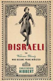 Cover of: Disraeli by Christopher Hibbert