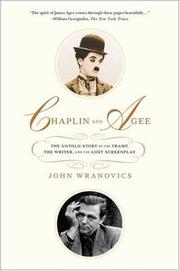 Cover of: Chaplin and Agee by John Wranovics, John Wranovics