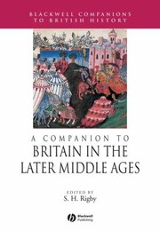 Cover of: A Companion To Britain In The Later Middle Ages by 