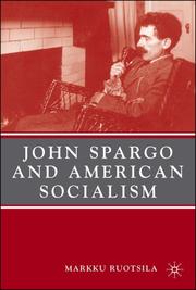 Cover of: John Spargo and American Socialism